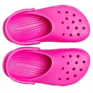 Youth Size 2 Hot Pink Crocs